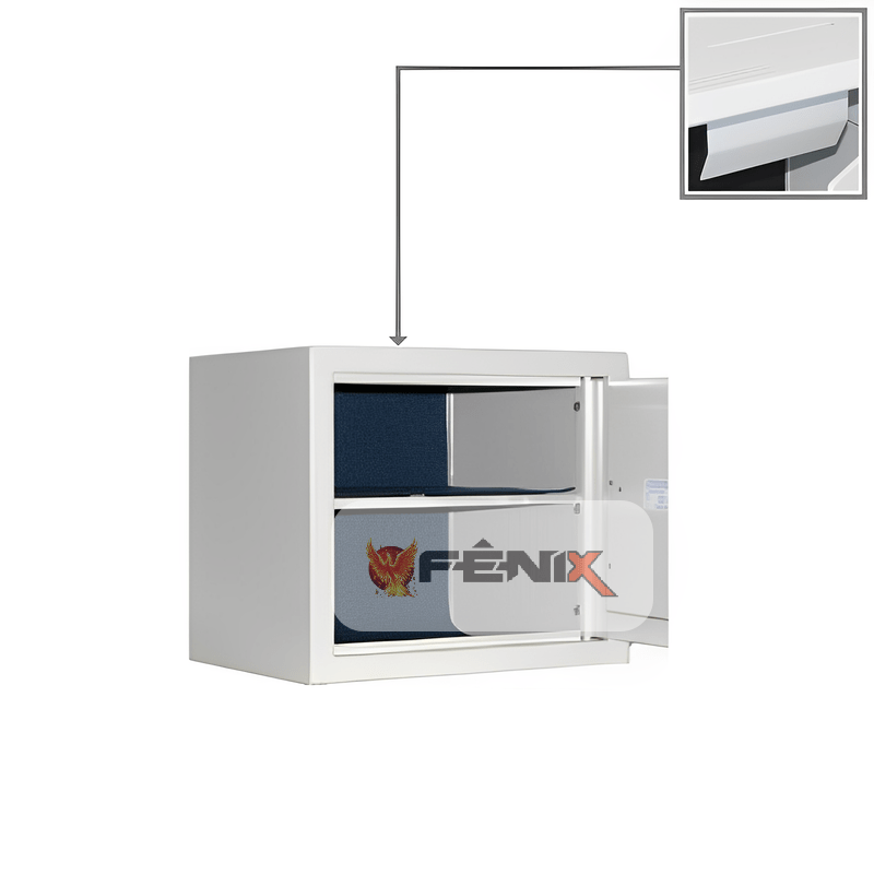 Cofre Digital Empresarium Fine Trankar com boca de lobo tipo rasgo - Imagem 2