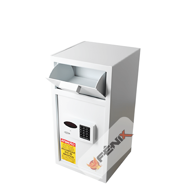 Cofre Digital Smart Pearl 6.8 Gold Safe com auditoria, retardo programável e boca de lobo tipo alçapão