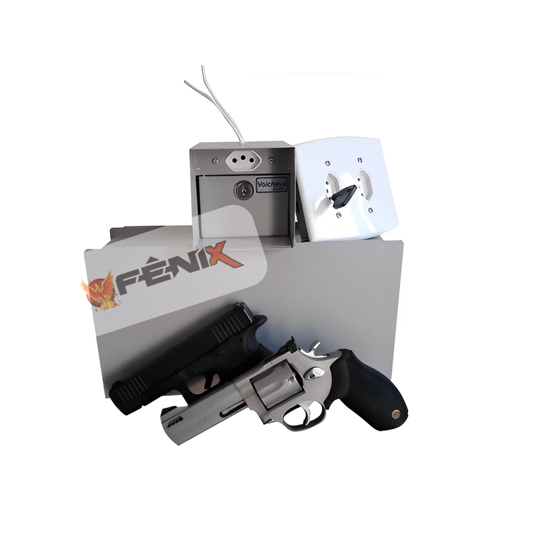 Cofre Tomada 4x4 para armas curtas com ligação elétrica - Imagem 2