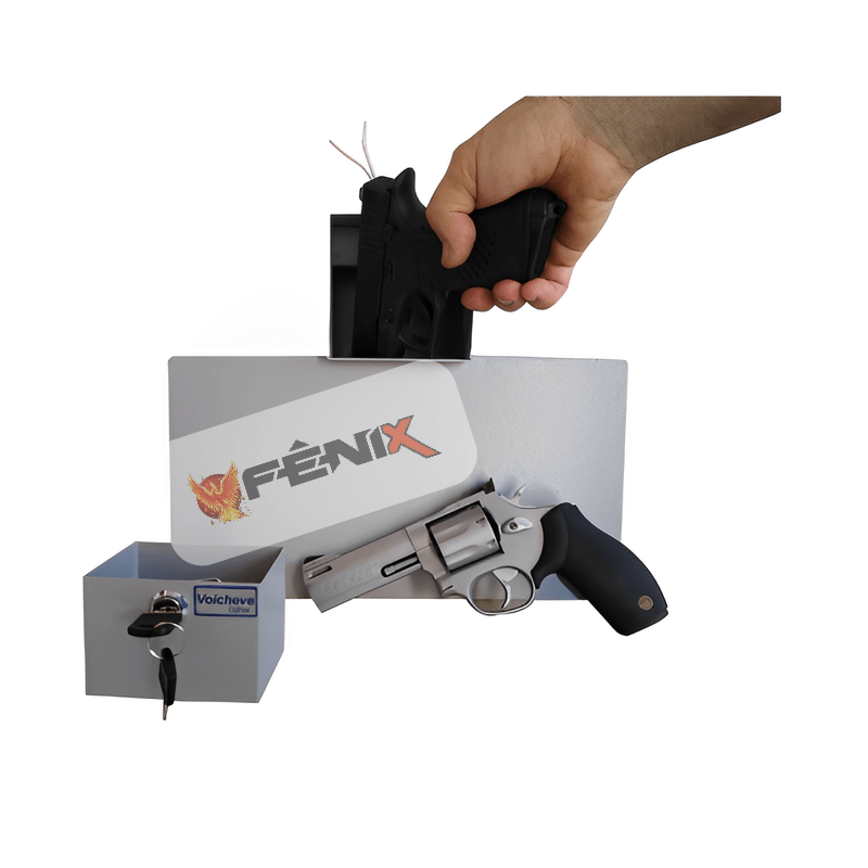 Cofre Tomada 4x4 para armas curtas com ligação elétrica - Imagem 3