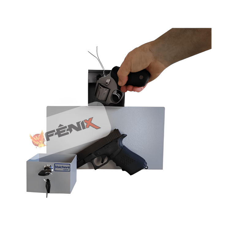 Cofre Tomada 4x4 para armas curtas com ligação elétrica - Imagem 4